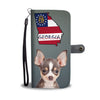 Chihuahua Print Wallet Case-Free Shipping-GA State