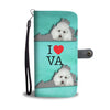 Poodle Dog Print Wallet Case-Free Shipping-VA State