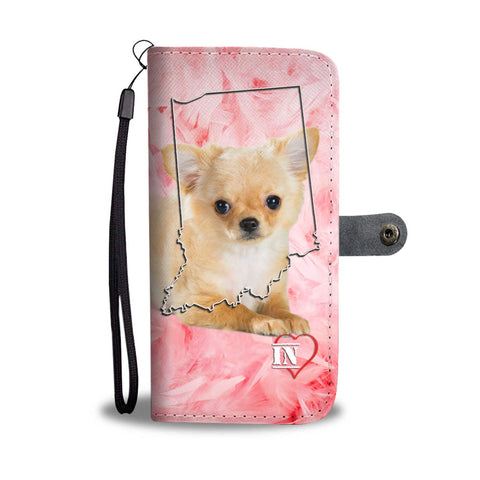 Lovely Chihuahua Print Wallet Case-Free Shipping-IN State