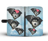 Amazing Siberian Husky Dog Print Wallet Case-Free Shipping-SC State