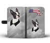 Boston Terrier Print Wallet Case-Free Shipping-MA State