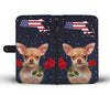 Chihuahua dog Print Wallet Case-Free Shipping-MA State