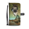 Cute Pug Print Wallet Case-Free Shipping-IL State