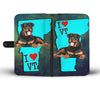 Rottweiler Dog Print Wallet Case-Free Shipping-VT State