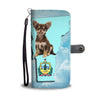 Cute Chihuahua Print Wallet Case-Free Shipping-VT State