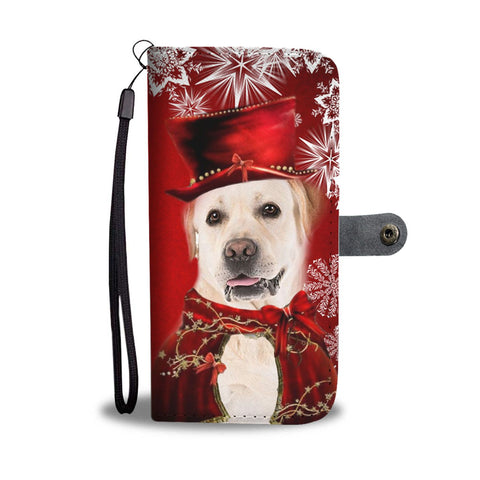 Labrador Retriever Christmas Print Wallet Case-Free Shipping