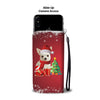 Chihuahua Christmas Print Wallet Case-Free Shipping