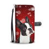 Boston Terrier Christmas Print Wallet Case-Free Shipping