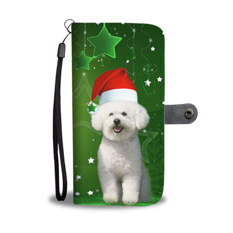 Bichon Frise Christmas Print Wallet Case-Free Shipping