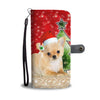 Chihuahua On Christmas Print Wallet Case-Free Shipping