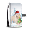 Cute Chow Chow Dog Christmas Print Wallet Case-Free Shipping