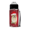 Pomeranian Dog Christmas Print Wallet Case-Free Shipping