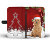 Australian Terrier On Christmas Print Wallet Case-Free Shipping