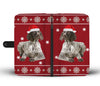 German Shorthaired Pointer Christmas Print Wallet Case-Free Shipping