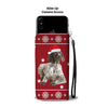 German Shorthaired Pointer Christmas Print Wallet Case-Free Shipping