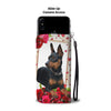 Miniature Pinscher Dog Christmas Print Wallet Case-Free Shipping