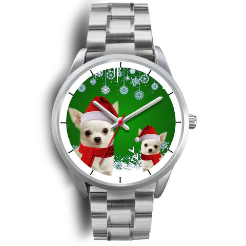 Chihuahua Christmas Print Wrist Watch-Free Shipping