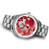 Cute Maltese Dog Christmas Print Wrist Watch-Free Shipping