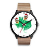 Shih Tzu Texas Christmas Print Wrist Watch-Free Shipping