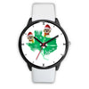 Shih Tzu Texas Christmas Print Wrist Watch-Free Shipping