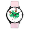 Shih Tzu Texas Christmas Print Wrist Watch-Free Shipping