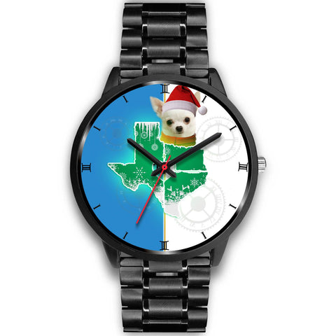 Chihuahua Texas Christmas Special Wrist Watch-Free Shipping