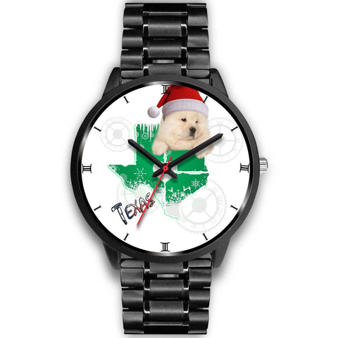 Chow Chow Dog Texas Christmas Special Wrist Watch-Free Shipping