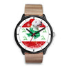 Bull Terrier Texas Christmas Special Wrist Watch-Free Shipping