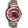 Newfoundland dog Christmas Special Wrist Watch-Free Shipping