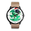 Newfoundland dog Texas Christmas Special Wrist Watch-Free Shipping