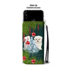 Cute Maltese Dog Christmas Print Wallet Case-Free Shipping