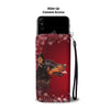 Doberman Pinscher Dog Christmas Print Wallet Case-Free Shipping