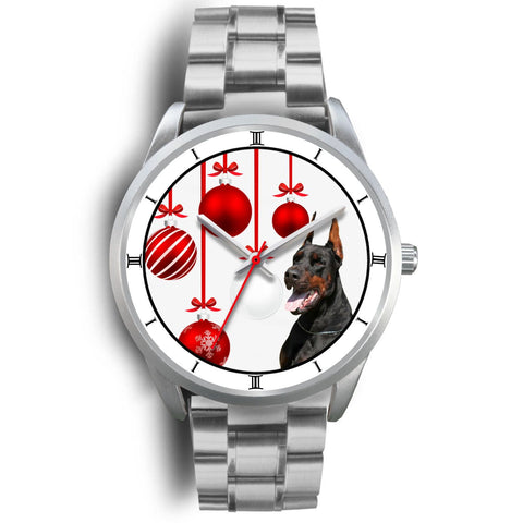Doberman Pinscher Christmas Special Wrist Watch-Free Shipping