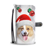 Pembroke Welsh Corgi Christmas Print Wallet Case-Free Shipping