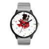 Border Collie Texas Christmas Special Wrist Watch-Free Shipping