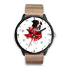 Border Collie Texas Christmas Special Wrist Watch-Free Shipping