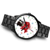 Border Collie Texas Christmas Special Wrist Watch-Free Shipping