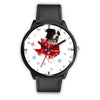 Border Collie Texas Christmas Special Wrist Watch-Free Shipping