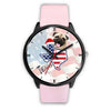 Pug Dog Texas Christmas Special Wrist Watch-Free Shipping