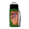 Boxer Dog Christmas Print Wallet Case-Free Shipping