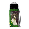 German Shorthaired Pointer Dog Christmas Print Wallet Case-Free Shipping