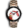 Airedale Terrier On Christmas Special Wrist Watch-Free Shipping-FL State