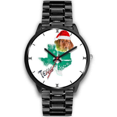 Vizsla Dog Texas Christmas Special Wrist Watch-Free Shipping