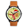 Cute Shar Pei Print On Christmas Wrist Watch-Free Shipping-FL State