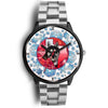 Siberian Husky Dog Texas Christmas Special Wrist Watch-Free Shipping