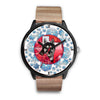 Siberian Husky Dog Texas Christmas Special Wrist Watch-Free Shipping