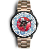 Siberian Husky Dog Texas Christmas Special Wrist Watch-Free Shipping