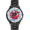 Siberian Husky Dog Texas Christmas Special Wrist Watch-Free Shipping