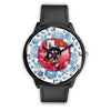 Siberian Husky Dog Texas Christmas Special Wrist Watch-Free Shipping