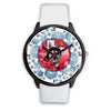 Siberian Husky Dog Texas Christmas Special Wrist Watch-Free Shipping